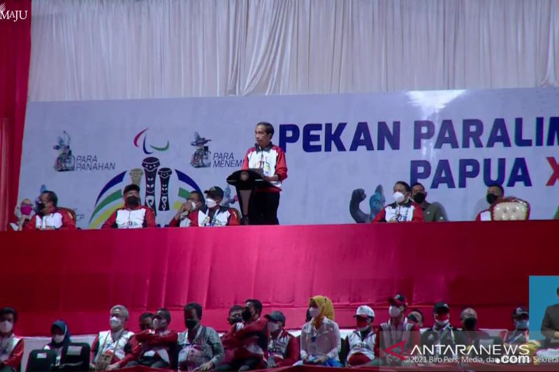 Presiden Jokowi: Peparnas XVI Papua tunjukkan "Torang hebat"