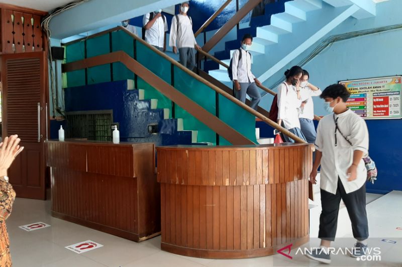 Di Jakarta Selatan 90 persen sekolah sudah laksanakan PTM