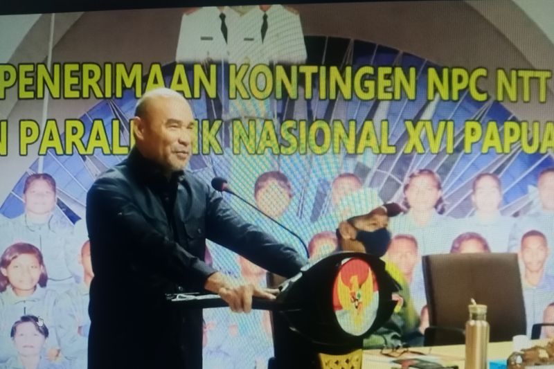 Gubernur NTT berikan bonus bagi atlet Perparnas XVI Papua