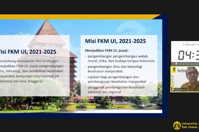 Mondastri Korib Sudaryo terpilih menjadi Dekan FKM UI 2021-2025