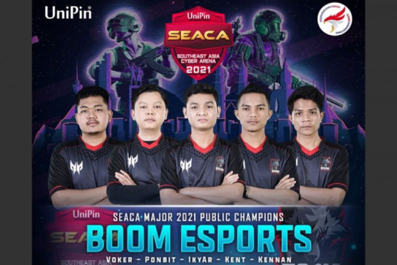 BOOM Esports bawa pulang piala UniPin SEACA Major 2021