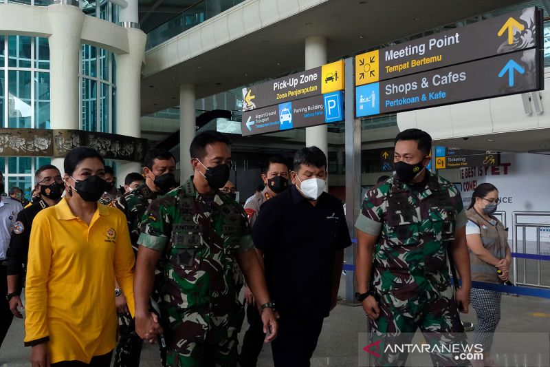 Panglima TNI tinjau bandara I Gusti Ngurah Rai jelang KTT G20