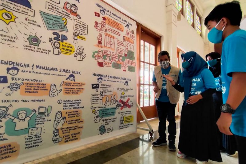 Unicef-JSA gelar selebrasi Hari Anak Dunia di Surabaya
