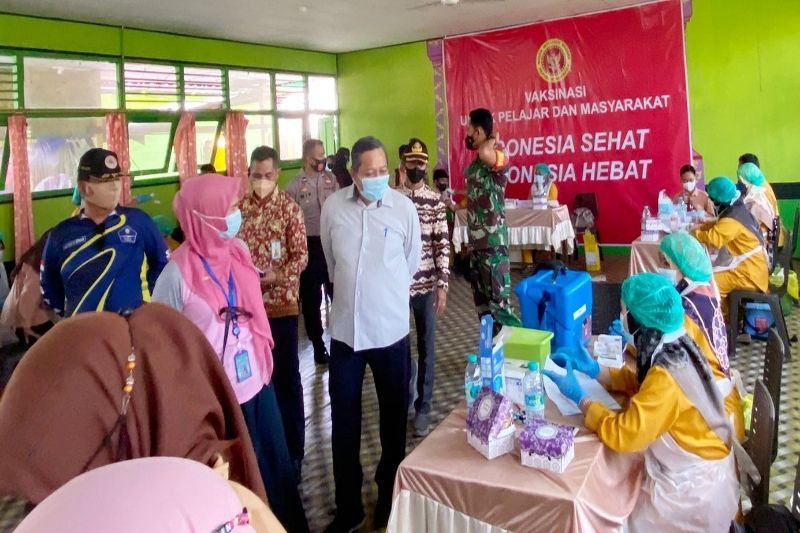 Binda Kalteng fasilitasi vaksinasi 1.073 pelajar Kotawaringin Timur