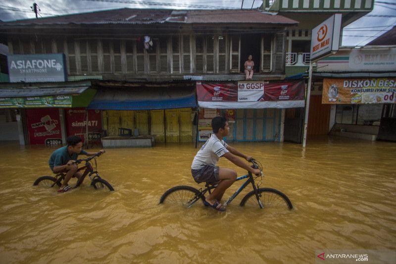 Banjir kembali rendam Kabupaten Hulu Sungai Tengah