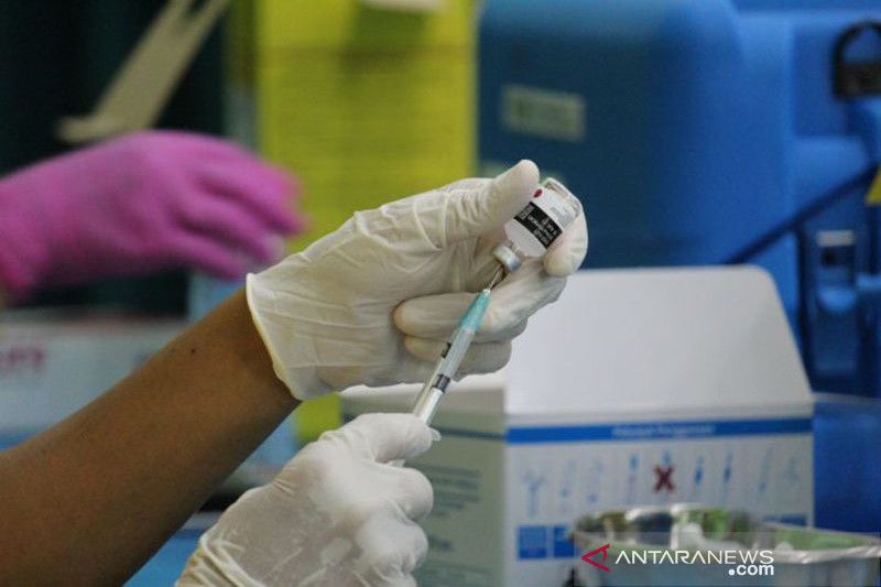 Penerima vaksin lengkap capai 95,47 juta jiwa penduduk Indonesia