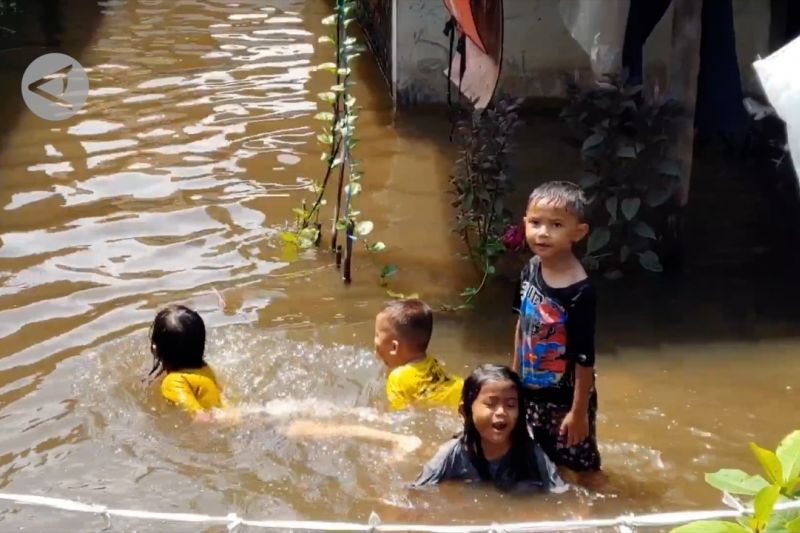 Kota Pekalongan kembali dilanda banjir, warga mengungsi lagi