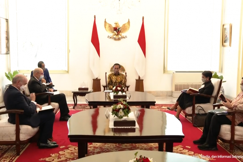 Presiden Jokowi dan Menlu Prancis bahas 5 hal