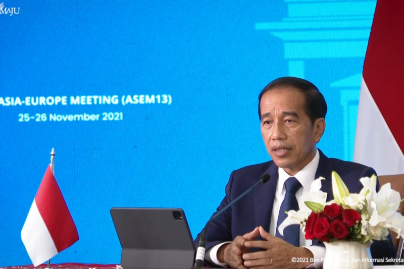 Presiden Jokowi angkat masalah Afghanistan dalam KTT ASEM