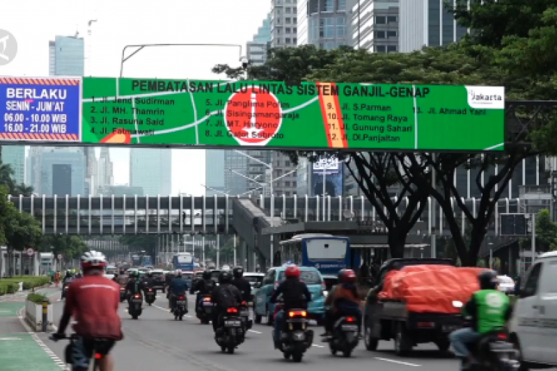 Situasi Jakarta jelang rencana pemberlakuan gage di 25 titik