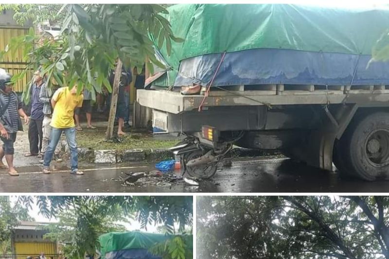 Pengendara motor tewas tabrak tronton di Jalan Bypass Bandara Lombok