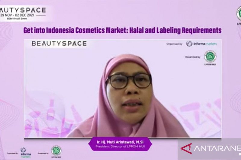Sertifikasi halal berlaku untuk produk kosmetik