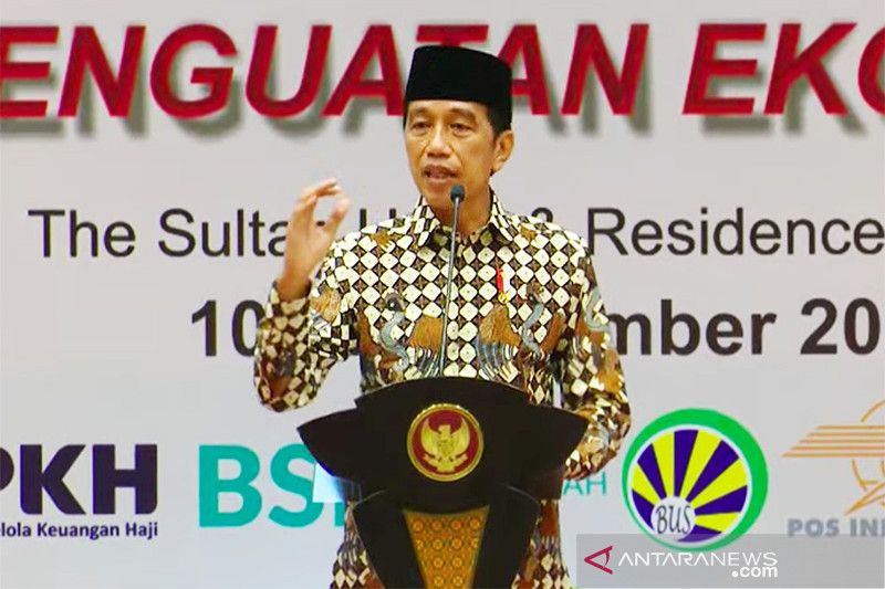 Presiden Jokowi optimis kekuatan ekonomi syariah Indonesia