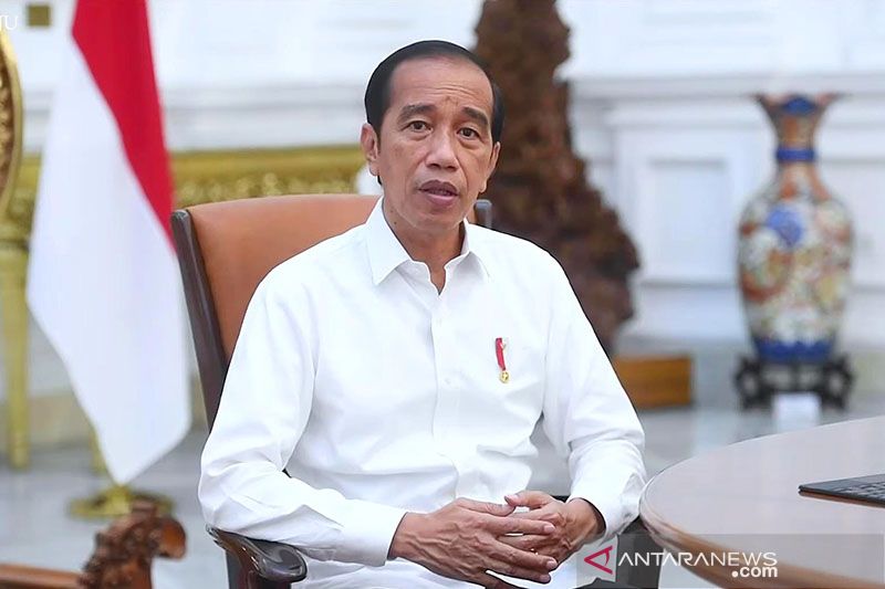 Presiden Jokowi minta percepatan vaksinasi COVID-19 di berbagai daerah