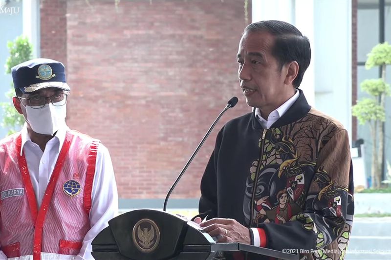 Presiden Jokowi resmikan bandara Ngloram di Blora