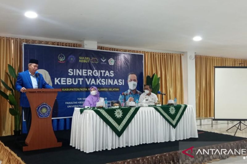 FKIK Unismuh Makassar turunkan tim vaksinator bantu percepatan vaksinasi