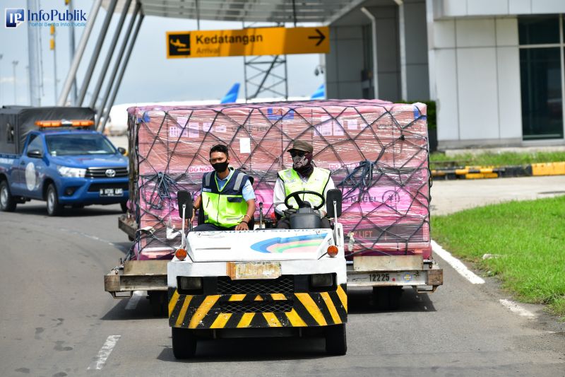 Kemenkes: Sembilan juta vaksin donasi tiba di Indonesia pada Minggu