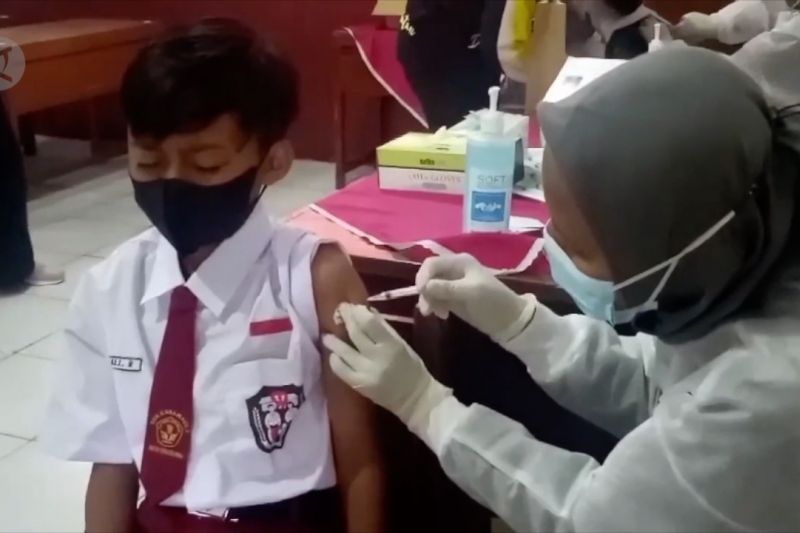 Anak usia 6-11 tahun akan dapatkan vaksin Sinovac
