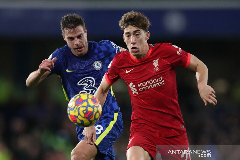 Chelsea dan Liverpool bermain imbang 2-2