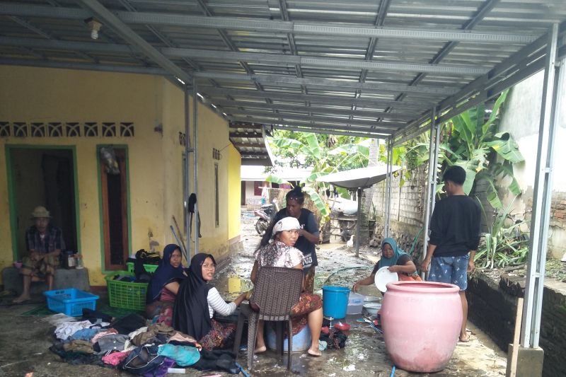 Ratusan rumah di Awang Lombok Tengah tergenang banjir