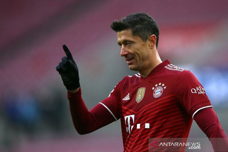Liga Jerman – Lewandowski bantu Bayern Muenchen pecahkan rekor gol Liga Jerman