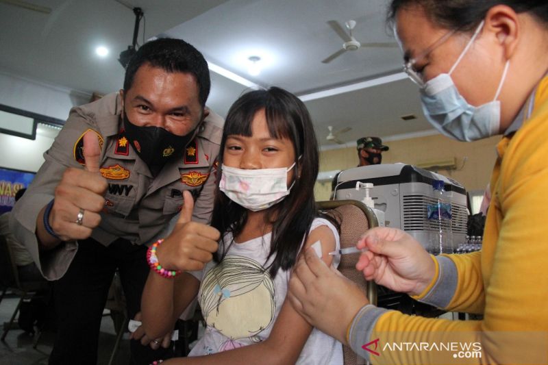 Gebyar Vaksinasi Anak di Dumai