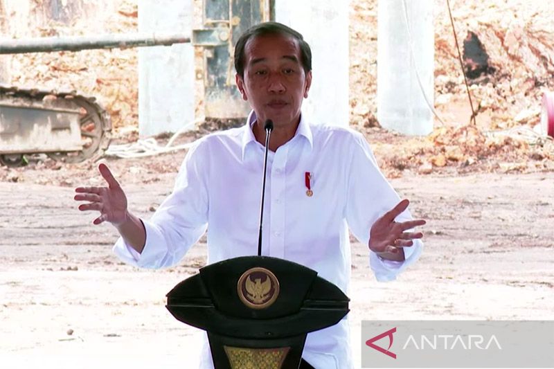 Presiden Jokowi "groundbreaking" proyek hilirisasi batu bara jadi DME