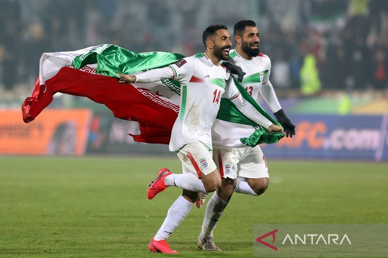 Iran jadi wakil Asia pertama lolos ke Piala Dunia 2022