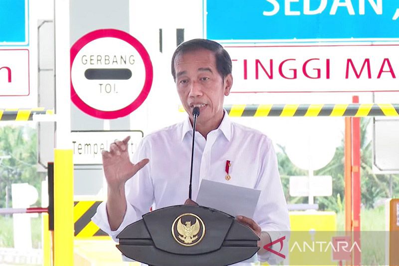 Presiden Jokowi yakin Tol Binjai-Langsa bantu kembangkan potensi lokal