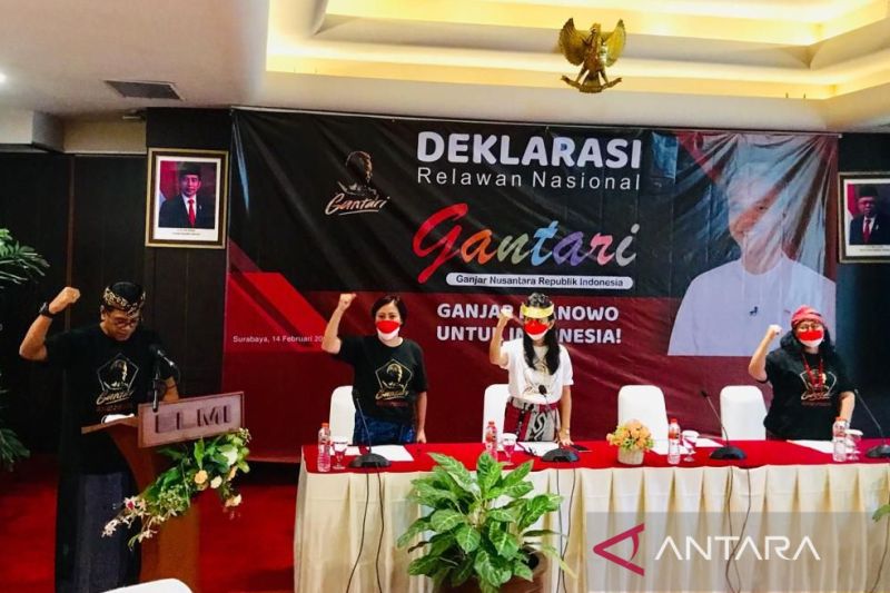 Relawan Gantari nilai Ganjar Pranowo tepat gantikan Jokowi