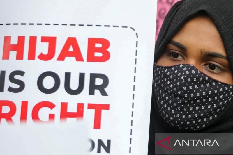 Isu larangan hijab di India merembet ke negara bagian lainnya
