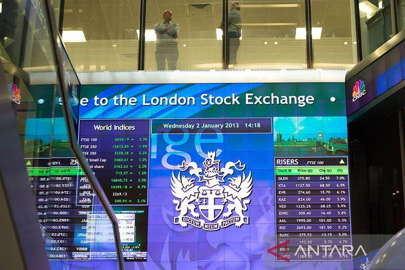 Saham Inggris naik karena FTSE 100 naik 0,06%