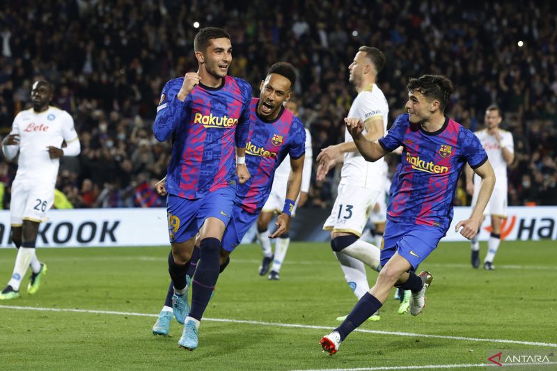 Penalti Ferran Torres menyelamatkan Barcelona dari kekalahan lawan Napoli