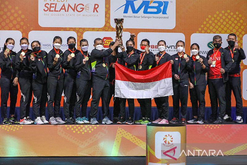 Tim beregu putri Indonesia ukir gelar bersejarah di BATC 2022