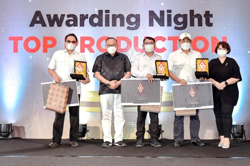 Apresiasi pelanggan, Aruna Senggigi Resort & Convention gelar Top Production Award 2021