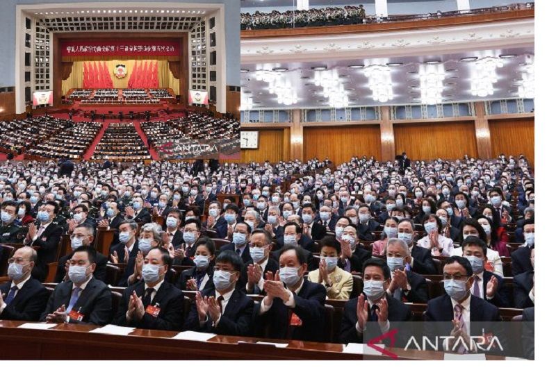 Penutupan sesi kelima Komite Nasional Majelis Permusyawaratan Politik Rakyat China