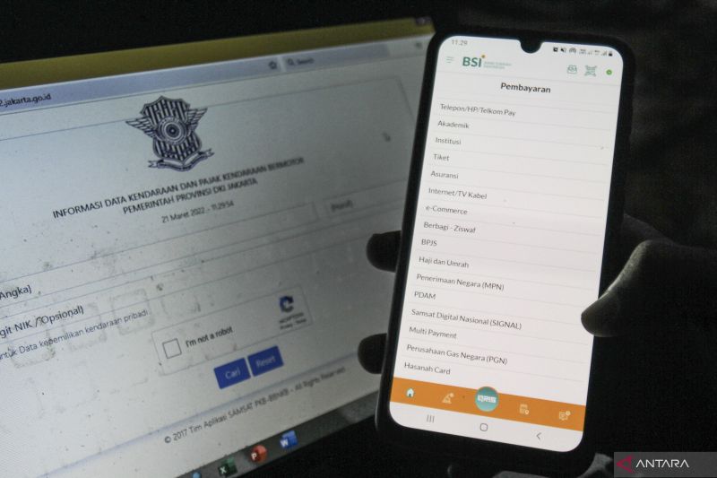 Cara cek pajak kendaraan online di Jawa Timur