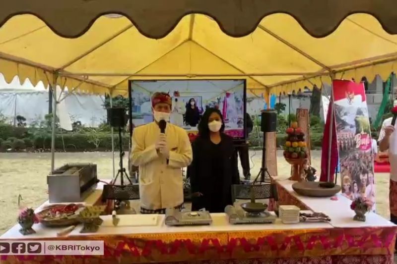 KBRI Tokyo promosikan Bali lewat demo masak sambal matah