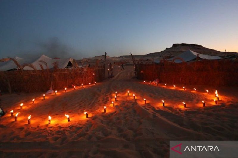 Keindahan panorama Oasis Siwa di Gurun Barat Mesir