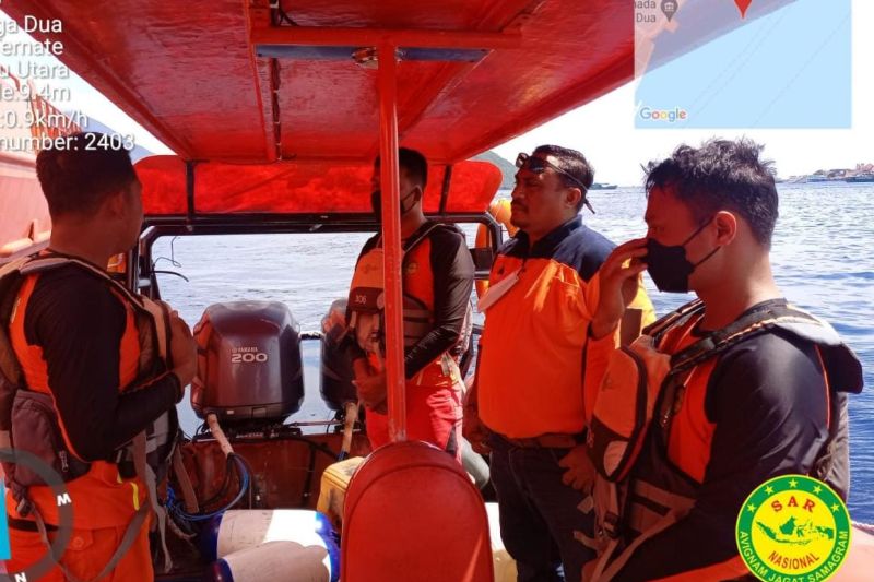 Basarnas Ternate evakuasi 9 penumpang kapal yang alami masalah mesin