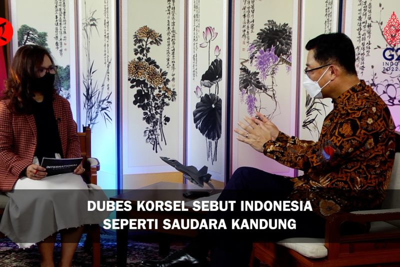 International Corner – Dubes Korsel sebut Indonesia seperti saudara kandung (3)