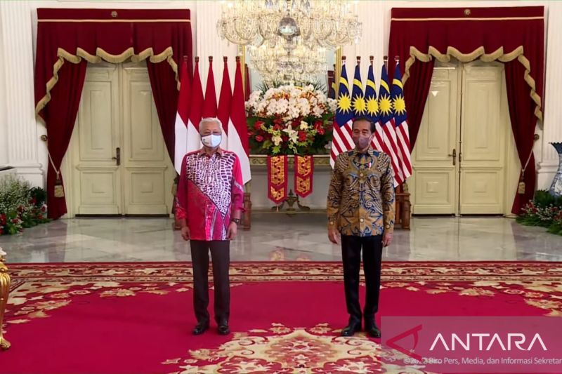 Presiden Jokowi terima kedatangan PM Malaysia Ismail Sabri Yakob