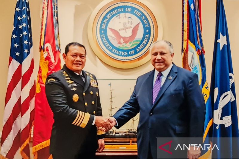 Kasal: TNI AL tingkatkan kerja sama strategis dengan AS