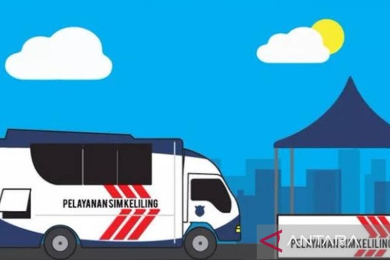 Jumat, layanan SIM Keliling tersedia di lima lokasi Jakarta