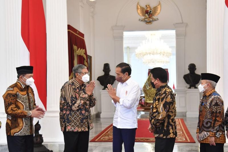 Presiden terima Pansel Calon Anggota dan Dewan Pengawas BPKH
