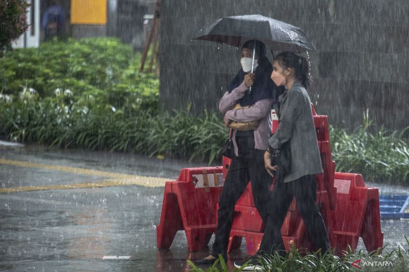 BMKG prakirakan sebagian Jakarta diguyur hujan pada Kamis