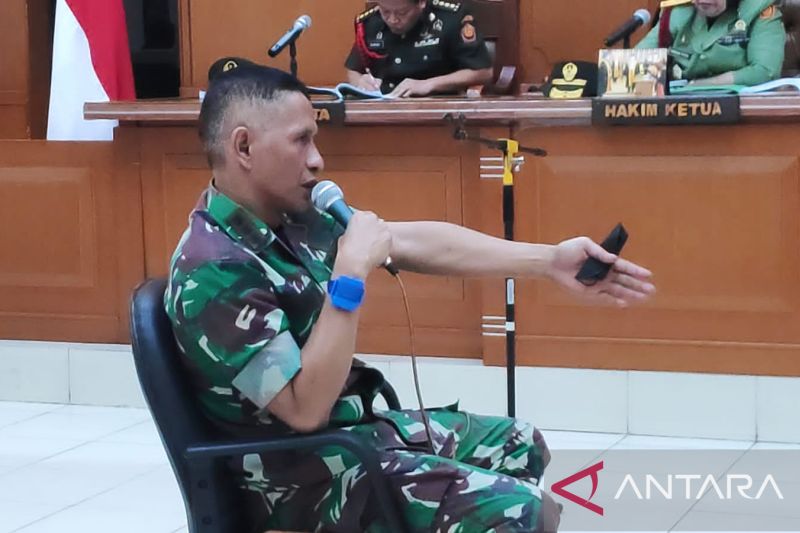 Kolonel Priyanto sebut tidak berniat atau berencana bunuh korban