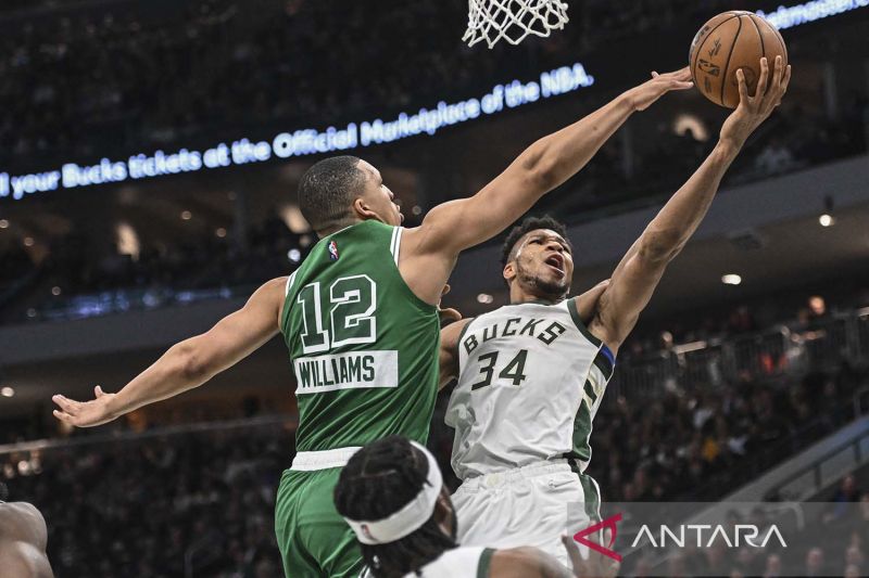 NBA: Milwaukee Bucks kalahkan Boston Celtics 127-121