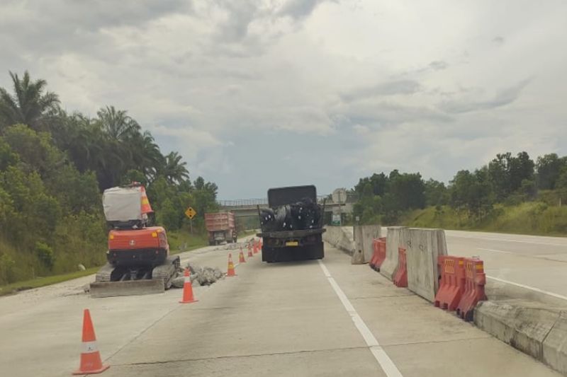 Kondisi tol Lampung-Palembang jelang arus mudik 2022