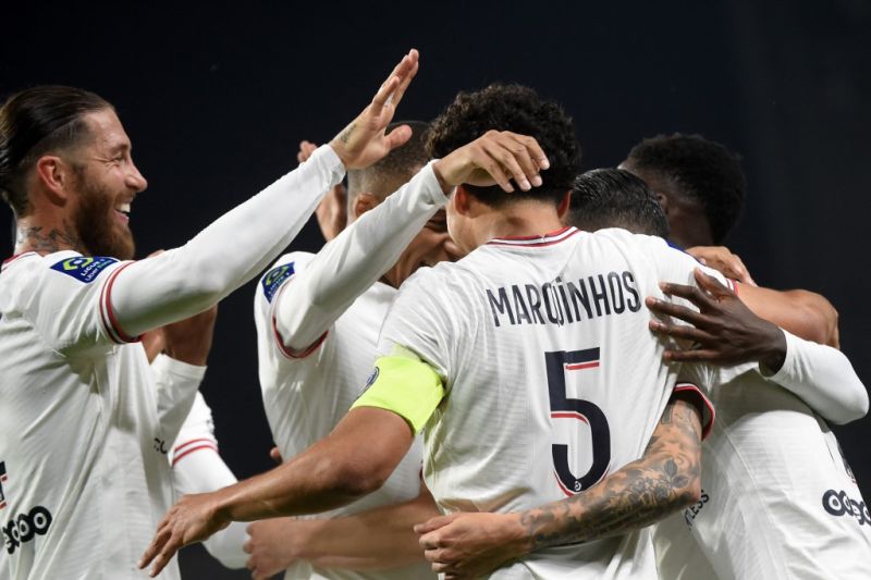 Taklukkan Angers 3-0, PSG di ambang rebut gelar ke-10